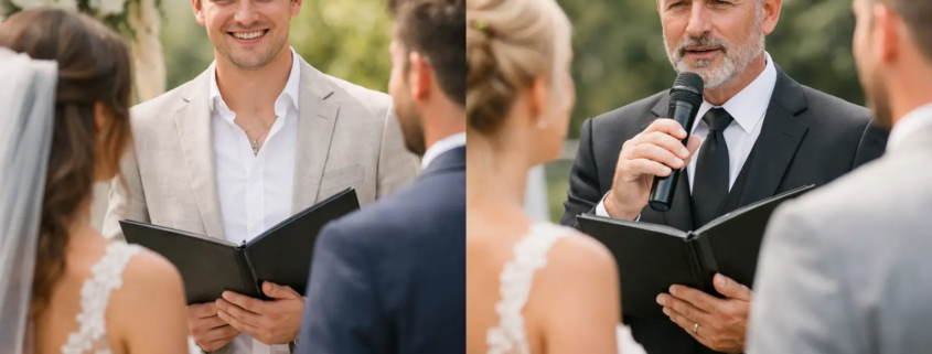 Friend Officiant vs Professional for Your Wedding