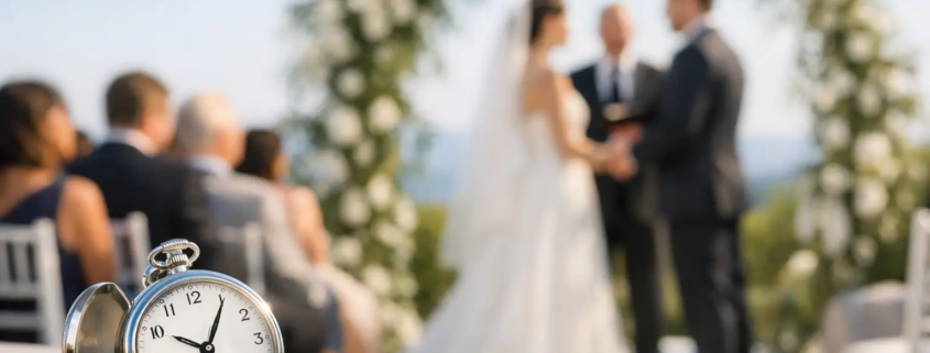 How Long Should a Wedding Ceremony Be in 2026?