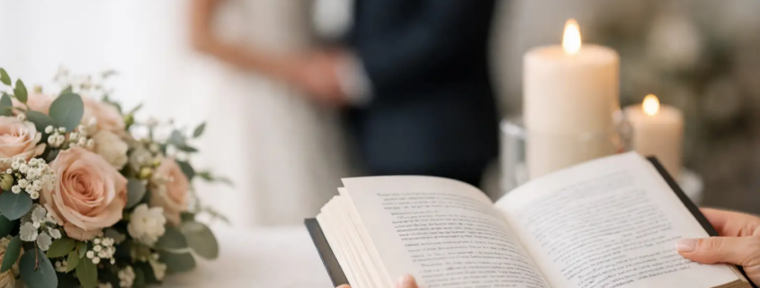 How to Choose Readings for a Wedding Ceremony